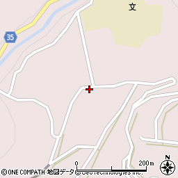 愛媛県西予市城川町魚成5829周辺の地図