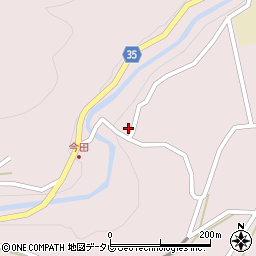 愛媛県西予市城川町魚成5461-1周辺の地図