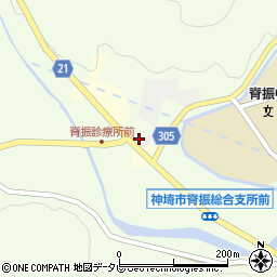 佐賀県神埼市脊振町広滝469周辺の地図