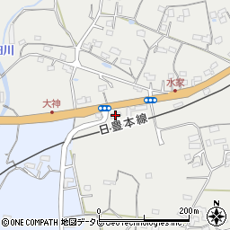 大分県速見郡日出町大神1771周辺の地図