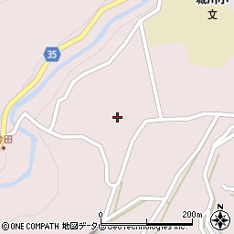 愛媛県西予市城川町魚成5555周辺の地図