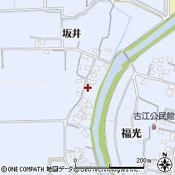 福岡県朝倉市坂井248周辺の地図