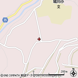 愛媛県西予市城川町魚成5533周辺の地図