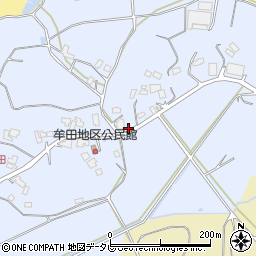 長崎県松浦市星鹿町牟田免周辺の地図