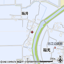 福岡県朝倉市坂井247周辺の地図