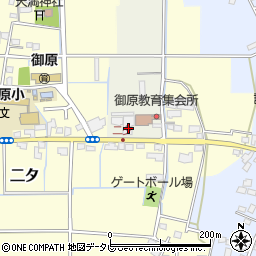 福岡県小郡市稲吉449周辺の地図