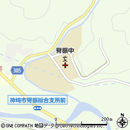 佐賀県神埼市脊振町広滝592周辺の地図