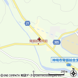 佐賀県神埼市脊振町広滝443周辺の地図