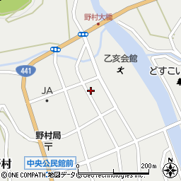 愛媛銀行野村支店 ＡＴＭ周辺の地図