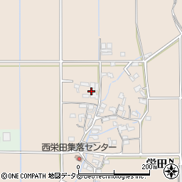 福岡県三井郡大刀洗町栄田260周辺の地図