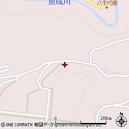 愛媛県西予市城川町魚成6041周辺の地図