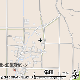 福岡県三井郡大刀洗町栄田635周辺の地図