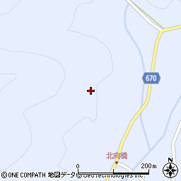 大分県日田市鶴河内町周辺の地図