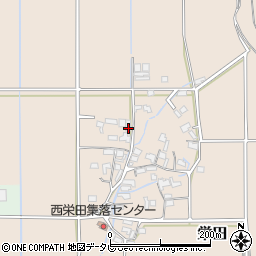 福岡県三井郡大刀洗町栄田259周辺の地図