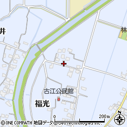 福岡県朝倉市福光124-1周辺の地図