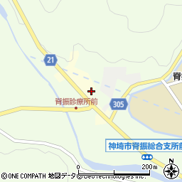 佐賀県神埼市脊振町広滝447-2周辺の地図