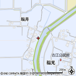 福岡県朝倉市坂井245周辺の地図