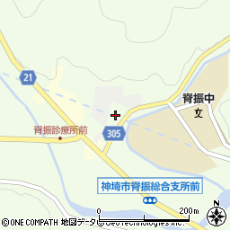 佐賀県神埼市脊振町広滝492周辺の地図