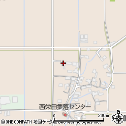 福岡県三井郡大刀洗町栄田261周辺の地図