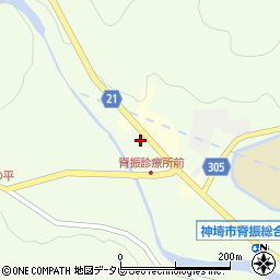 佐賀県神埼市脊振町広滝445周辺の地図