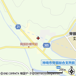 佐賀県神埼市脊振町広滝483周辺の地図