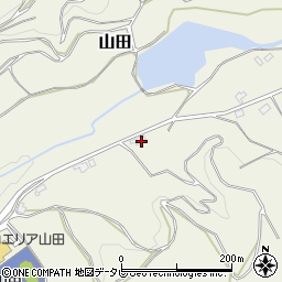 福岡県朝倉市山田1795周辺の地図