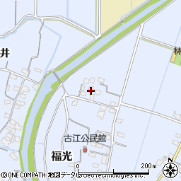 福岡県朝倉市福光125周辺の地図