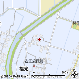 福岡県朝倉市福光136-5周辺の地図