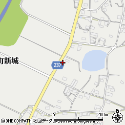 愛媛県西予市宇和町新城758周辺の地図