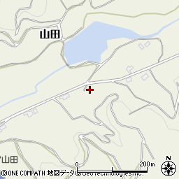 福岡県朝倉市山田1785-1周辺の地図