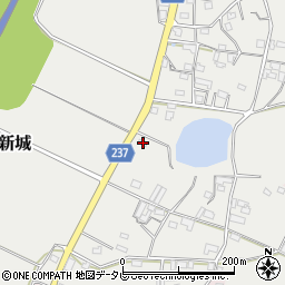 愛媛県西予市宇和町新城760周辺の地図