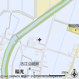 福岡県朝倉市福光133周辺の地図