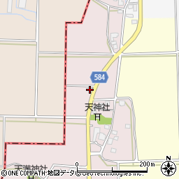 福岡県朝倉市倉吉48周辺の地図
