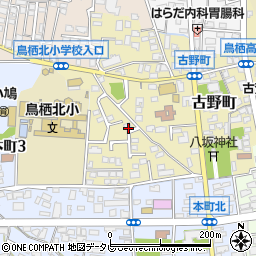 佐賀県鳥栖市古野町170周辺の地図