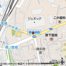 佐賀県鳥栖市曽根崎町1638周辺の地図