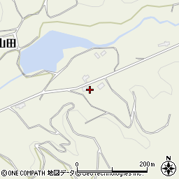 福岡県朝倉市山田1778-1周辺の地図