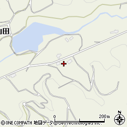 福岡県朝倉市山田1770周辺の地図