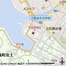 三瓶汽船株式会社周辺の地図