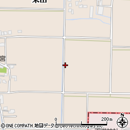 福岡県三井郡大刀洗町栄田2991-2周辺の地図