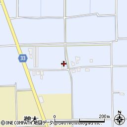 福岡県朝倉市福光1169-2周辺の地図