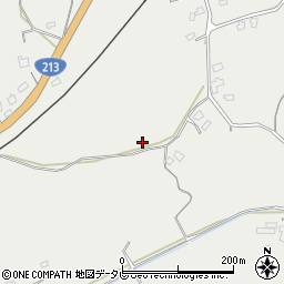 大分県速見郡日出町大神1707周辺の地図