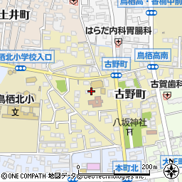 佐賀県鳥栖市古野町周辺の地図