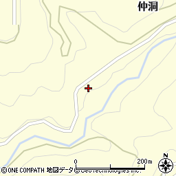 高知県高岡郡梼原町仲洞4924周辺の地図