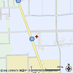 福岡県朝倉市福光1180-2周辺の地図