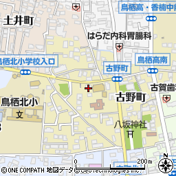 佐賀県鳥栖市古野町107周辺の地図