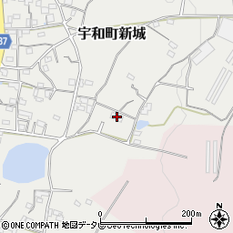 愛媛県西予市宇和町新城1306周辺の地図