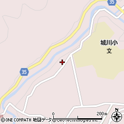 愛媛県西予市城川町魚成5579周辺の地図