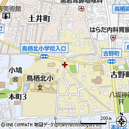 佐賀県鳥栖市古野町193周辺の地図