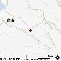 愛媛県西宇和郡伊方町高浦551周辺の地図
