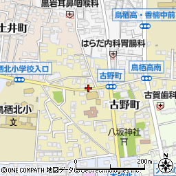 佐賀県鳥栖市古野町185周辺の地図